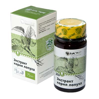 Экстракт корня лопуха Экстракт корня лопуха