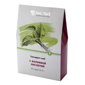 Токсидонт-май с фолиевой кислотой